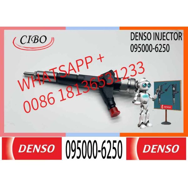 16600-EB70A Common Rail Injector 095000-6250 for Nissan YD25 Navara D22 D40 & Pathfinder R50 2006 up 2.5L YD25DDTI 16600-EB70B