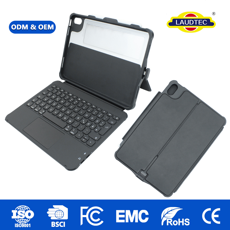 OEM Custom Logo Support Detachable Keyboard Folio Case with Scissor Keys for iPad A16,Multi-Angle Stand,CE/RoHS for Education