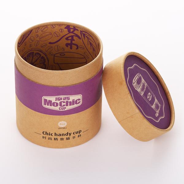 Консервные банки бумаги подарка A4 упаковывая Biodegradable коробку цилиндра качества еды