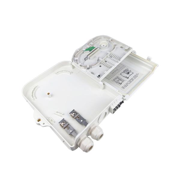 Wall/Pole Mount 8 Cores Outdoor FTTH Optic Terminal Fiber Distribution Box with 3 Time