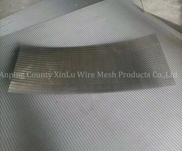 High Mechanical Strength Wedge Wire Johnson Screen Panel Sieve Bend Screening for Pulp and Paper Industry