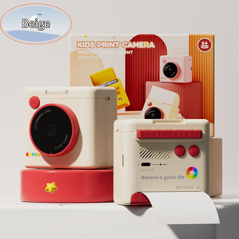 k91 Kids Instant Camera 1080P HD Digital Camera Photo Paper