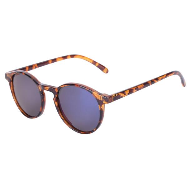 Os óculos de sol do estilo de vida da forma redonda personalizaram lentes da visão de Hd do revestimento de espelho do logotipo
