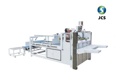 High Effieciency Carton Folding Gluing Machine Simple operation Semi Automatic