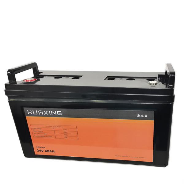 Cellule profonde du cycle Lifepo4 d'Ion Battery 32700 de lithium de LFP 60Ah 24v