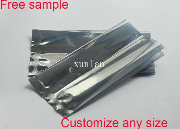 Customized Shiny Anti Static Plastic Bags Copperplate Printing 2 / 3 Sealing Sides