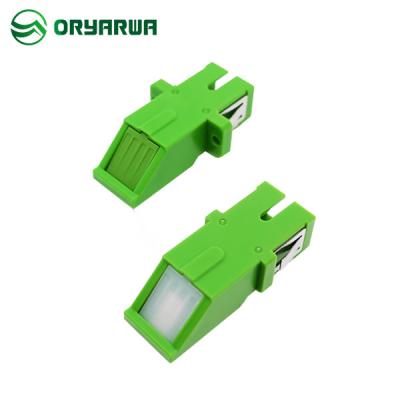 O SC ISO9001 simples às telecomunicações do adaptador da fibra ótica do SC classifica com obturador interno