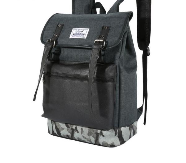 2016 Korean version of men's casual bag student backpack computer bag shoulder bag
