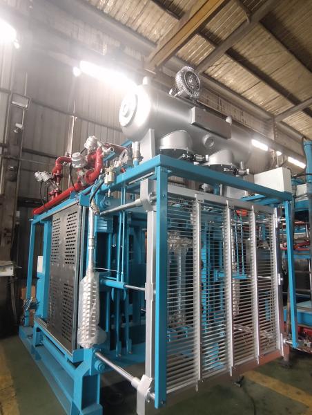 Eps máquina de moldagem de forma caixa de espuma automática de embalagem para peixe e frutas