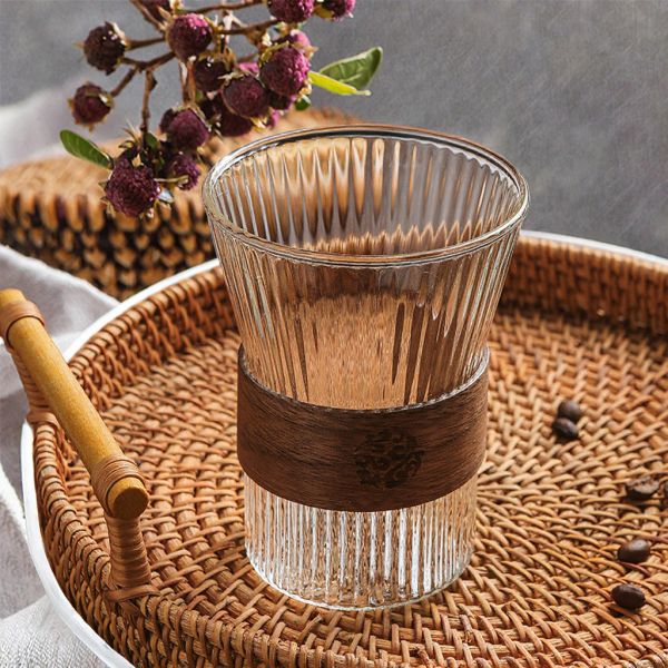 Modern Home Fashion Milk Cup Hot Selling Glass Water Coffee Mug Nice Drinkware For Home Bar