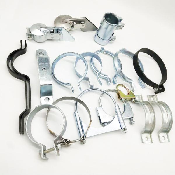 Ss201 Ss304 Downpipes 2.5 Car Exhaust Clamp Mounting Brackets