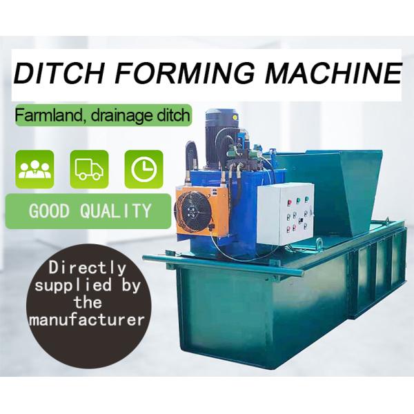 Self-Propelled Water Channel Ditch Canal Lining Machine for Three Construction Workers