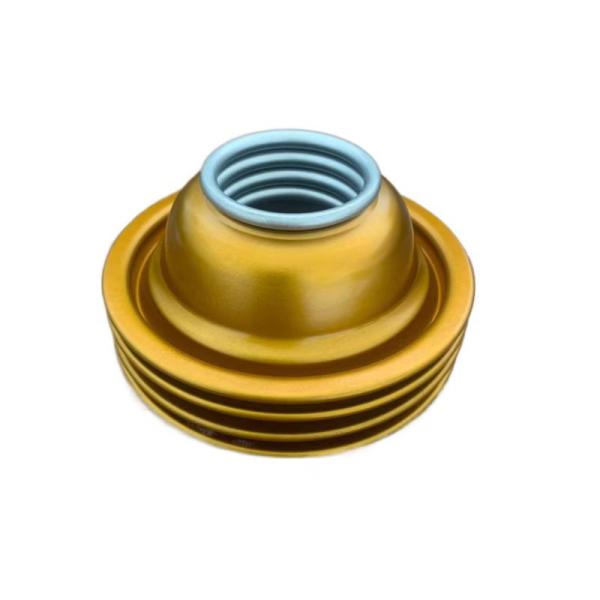 Aerosol Cone Components Cover Dome Bottom Cap Tinplate Well Sealed Colors And Sizes Customized