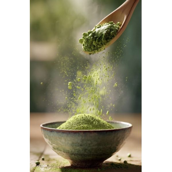 Low-Bitterness Steamed Tencha Green Tea Leaves Premium Raw Material for Fine Smooth Silky Matcha Powder Stone Grinding