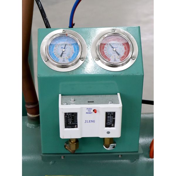 Semi Hermetic Condensing Unit developed to ensure heat transfer and refrigeration performance in commercial and industrial