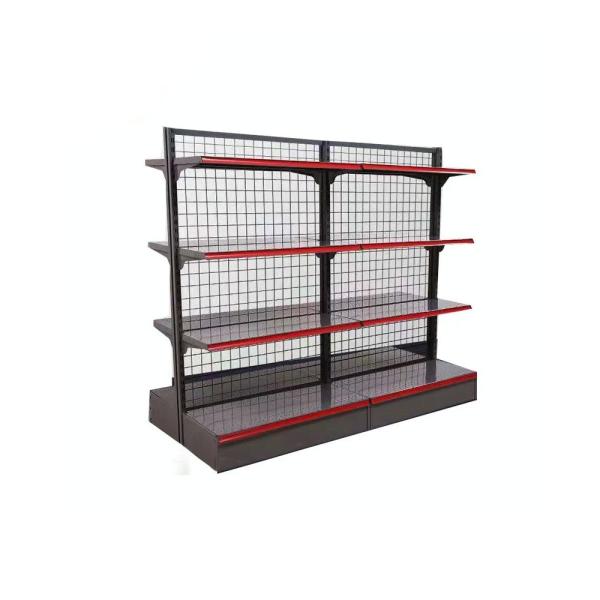 Steel Grid Display Racks Net Mesh Shelf For Supermarket Shop Exhibit