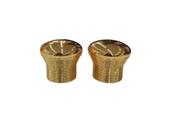 Shiny Surface Zinc Alloy Perfume Bottle Caps For Glass Bottle Perfume