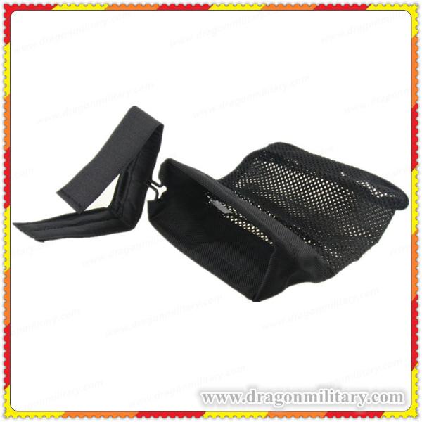 2017 New design hot sale black tactical Brass Catcher Mesh Bag
