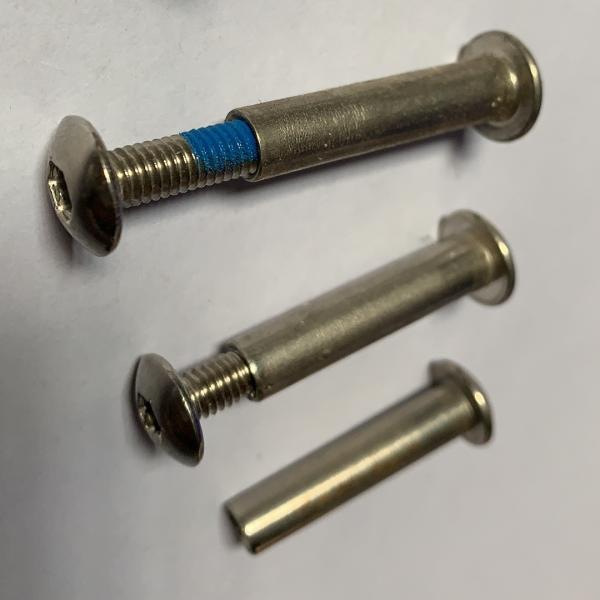 Galvanized Metric Stainless Steel Barrel Nut Binding Post Sleeve Hex Nut for Furniture Connector GB Standard Metric Measurement System