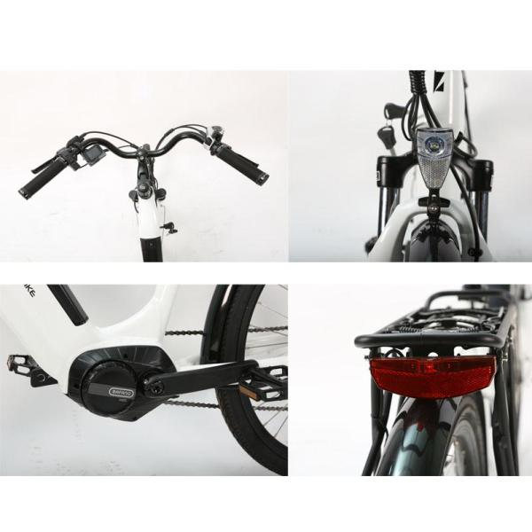 36V Electric City Bike Hidden Battery Trekking E-Bike 250W 500W Aluminum Alloy Frame