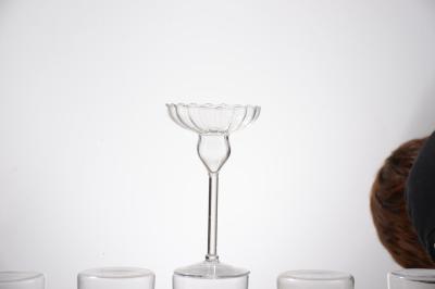 Candle holder,  Heat-resistant  glass, borosilicate glass, decorative glass, hanging ball, flower vase