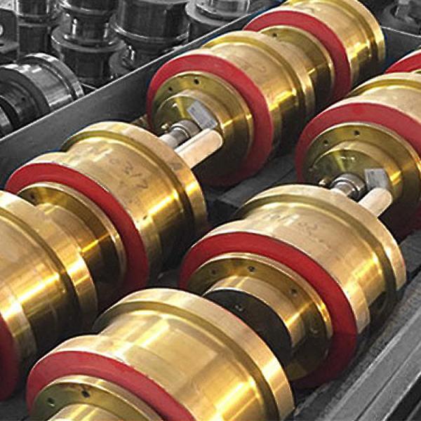 Padrão de Crane Spare Parts Wheels GB4628-2000 do aço de liga do aço carbono
