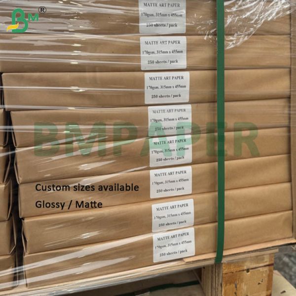 170gsm Laser Printing Glossy Paper for Poster Brochures SRA3 297mm x 420mm
