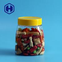pots doux en plastique de l'ANIMAL FAMILIER 480ml jetable avec la nourriture Sugar Fondants sûr de couvercle