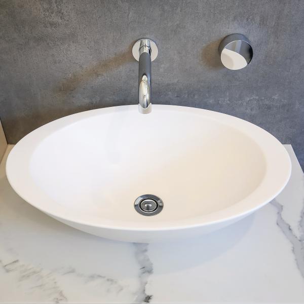 Mini Wooden White Plain Melamine Bathroom Vanity Units Cabinets Wall Mounted Set Marble