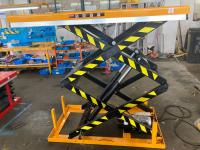 A tabela de elevador HD1000 estacionária hidráulica Scissor o elevador para o transporte de materiais
