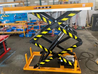 A tabela de elevador HD1000 estacionária hidráulica Scissor o elevador para o transporte de materiais