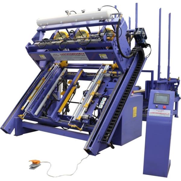 automatic stringer pallet assemble machine euro sawdust blocks pallet nailing machine EURO wood pallet nailing machine