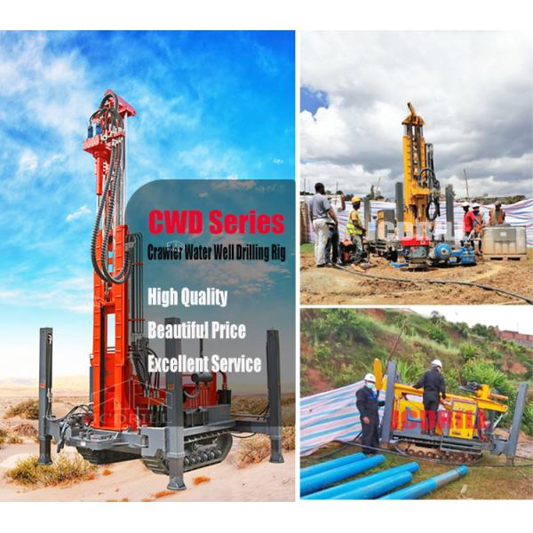 Тип буровая установка Crawler (JCDRILL) Crawler сверлить воздуха скважины 200m гидравлическая