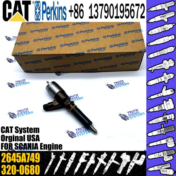 Common Rail Fuel 2645a749 Excavator 236-0962 2360962 10r7224 10r-7224 1888739 188-8739 E330c Engine Fue Injector