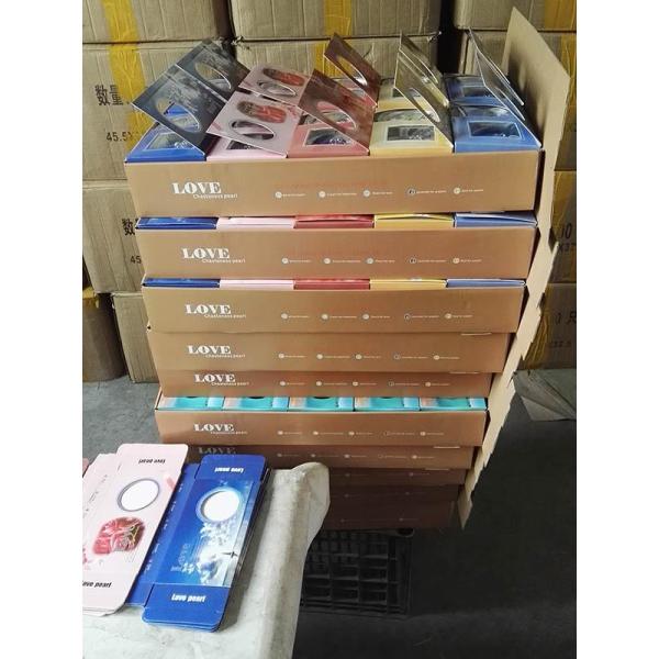 Love Pearl and Wish Pearl Gift Set With Neckalce And Double Dolphin Shape Cage Pendant