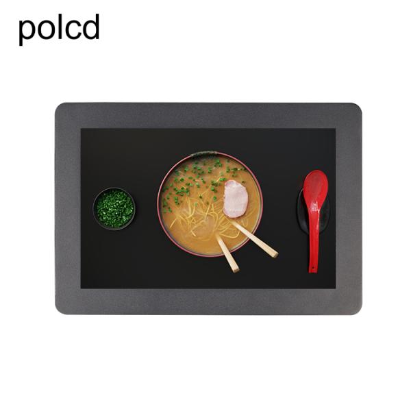 Промышленный монитор Polcd сенсорного экрана LCD входного сигнала Hmi 10,1 дюйма делает водостойким врезанный