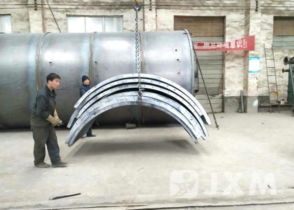 80 Ton Bolted Cement Silo / Sheet Cement Tank 3m Diameter