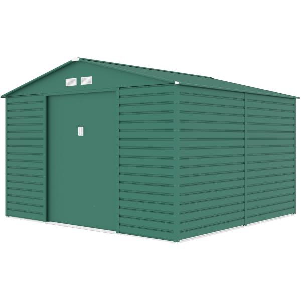 120kg Capacity Color Steel Plate Galvanized Steel Garden Building Shed with Air Vents