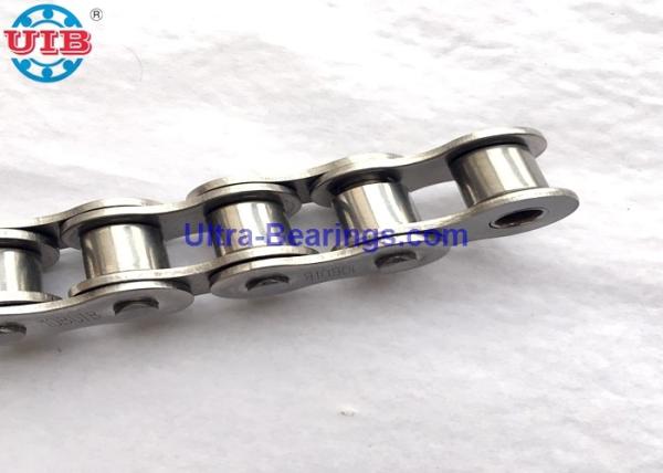 104KN Transmission Components Triplex Roller Chains Anti Corrosion For Chemical Industry