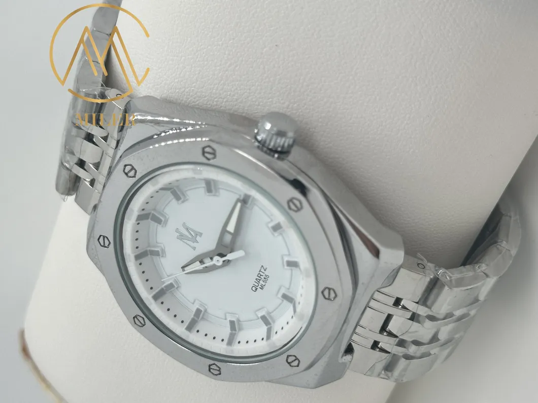 Miler Quartz Dress Watch Stainless Steel Band 30m Waterproof