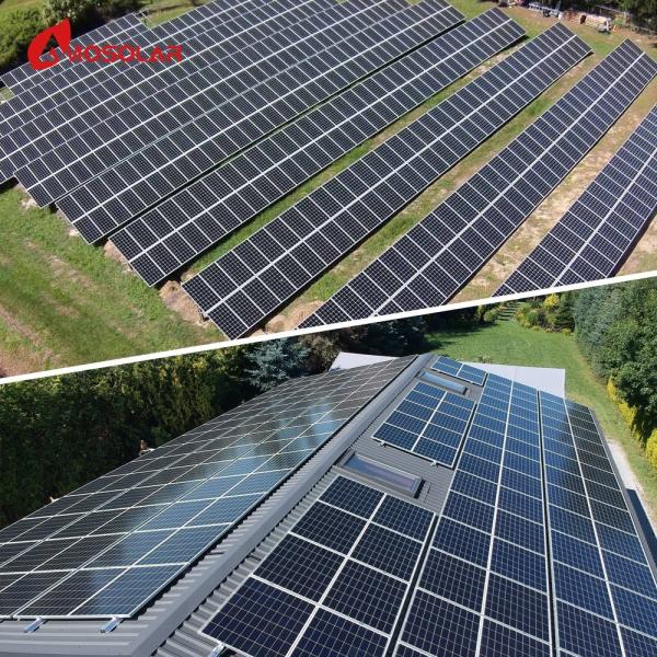 Mercado da UE 6kw de potência de carga 5kw de sistema solar de paneis fora da rede Banco de baterias para uso residencial