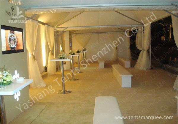 20M by 20M Aluminum Profile Outdoor Event Tent with Transparent Glass Wall