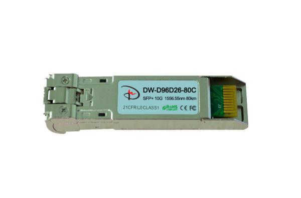 SFP+ DWDM 80KM,10G, 1556.55nm, Optic Module / Transceiver compatible with Cisco equipment