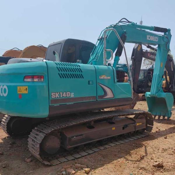 Used Kobelco SK140LC Crawl Excavator 0.57m3 Bucket Capacity Little Used Excavator