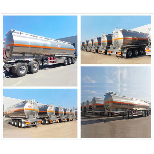 3 Axles Oil Tanker Utility Truck with Aluminum Fuel Tank and 1PCS Tool Box