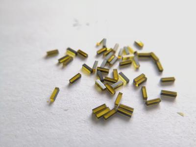 3 x 0,8 x 0,8 mm amarelo CVD HPHT Diamante Bastões Para Vinil Disc Recorde Cutter Agulha