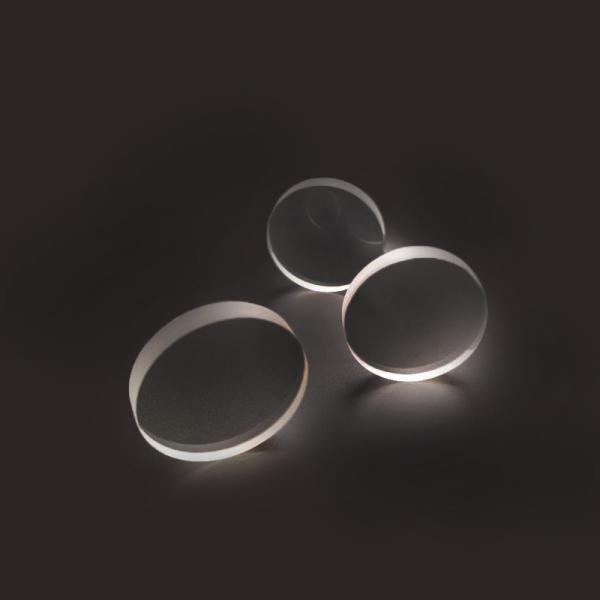 Imported Quartz Clear JGS1 36*6.8mm F100 Laser Focusing Mirror