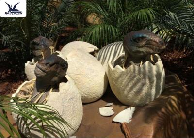 Playground Park Dinosaur Garden Ornaments Hatching Animatronic Dinosaur Egg Decoration