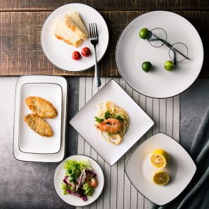 Набор плиты Hanford керамический, набор Dinnerware фарфора пользы Tableware