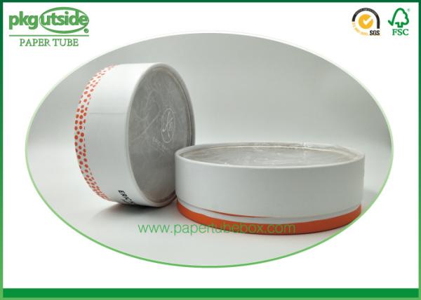 Cosmetics / Jewelry Cardboard Cylinder Packaging , Custom Cardboard Tube Packaging